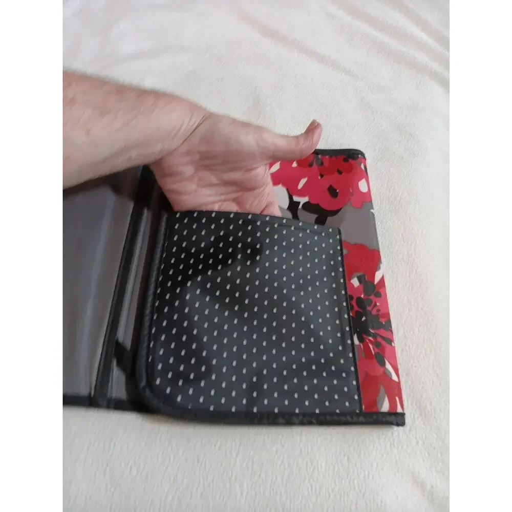 Thirty One Fold Up Cover Carry Organizer Notepad iPad Tablet Case Bold Bloom